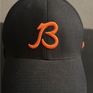 Reebok Black Cap with Orange Logo Stitching